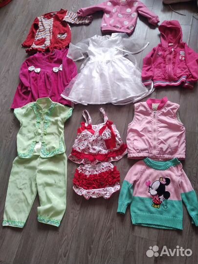 Детская одежда для девочек 80-92см