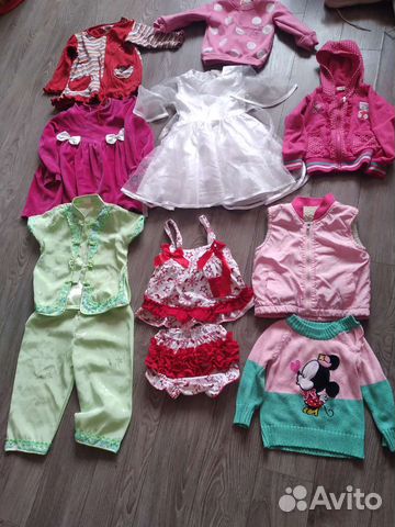 Детская одежда для девочек 80-92см