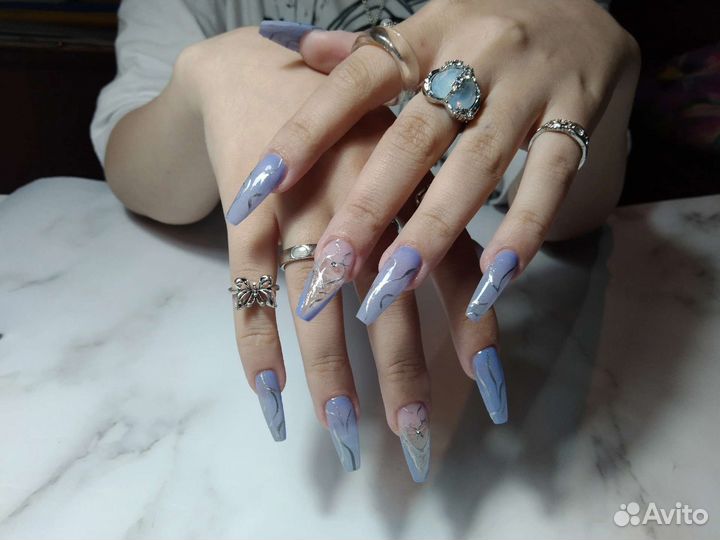 Набор моделей на маникюр