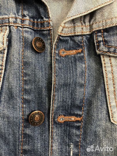 Джинсовая куртка подростковая Benetton