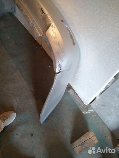 Бампер задний приора 1