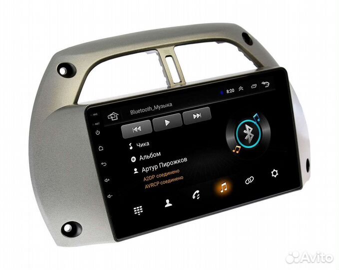 Штатная магнитола Toyota RAV4 2000-05г