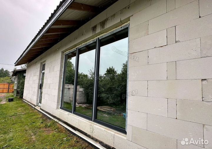 Остекление окон и балконов пвх