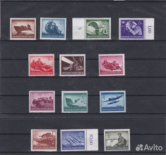 Марки Германия 1933 - 1945 год