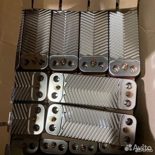 Теплообменники вторичные (гвс) для газового котла