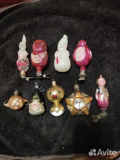 Ёлочные игрушки СССР