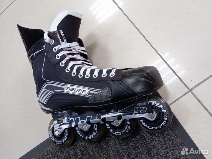 Роликовые хоккейные коньки bauer vapor X300 R SR