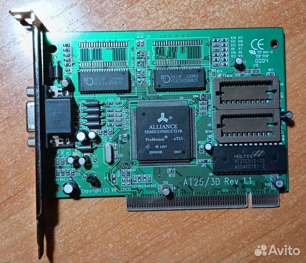 Видеокарты PCI AGP