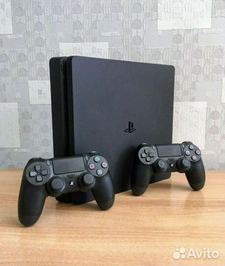 Playstation 4 slim 1tb +500 игр