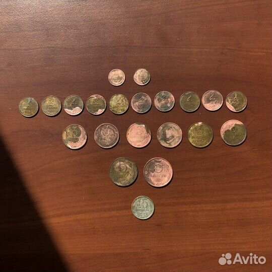 Монеты СССР и бумажные деньги СССР