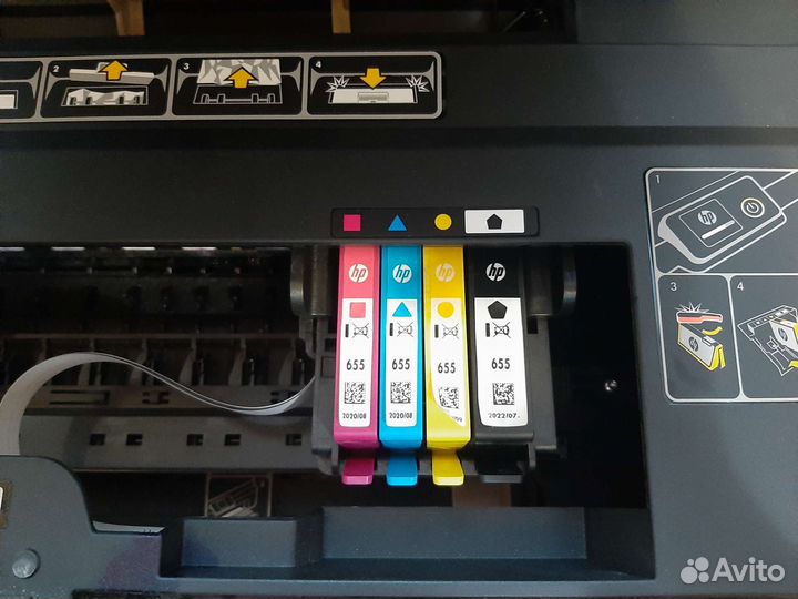 Принтер струйный hp 5525