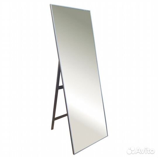 Зеркало напольное Монреаль 600х1500мм алюминий сер