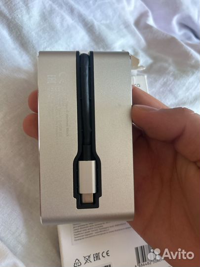 Адаптер для ноутбука rombica Type-C Hermes Black