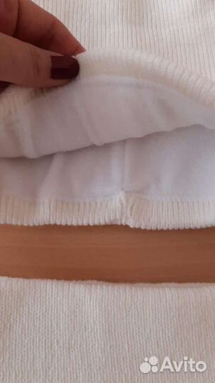 Шапка и шарф женский