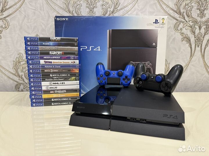 Игравая приставка Sony PS4 в идеале