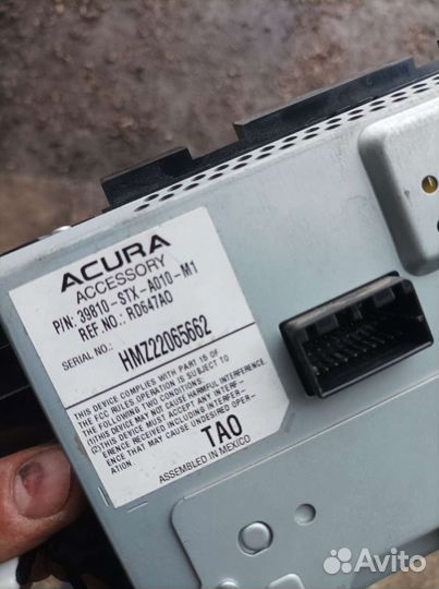 Дисплей информационный Acura MDX 2 39810-STX-A010