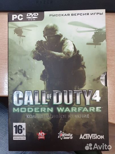 Call of duty 4 modern warfare pc. Коллекционное из
