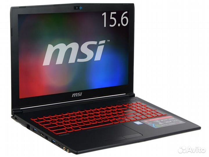 MSI 15.6 i5-7300HQ 4яд4пот GTX1050 8Gb SSD120 1Tb
