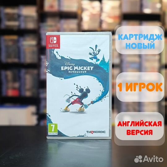 Disney Epic Mickey Rebrushed Nintendo Switch