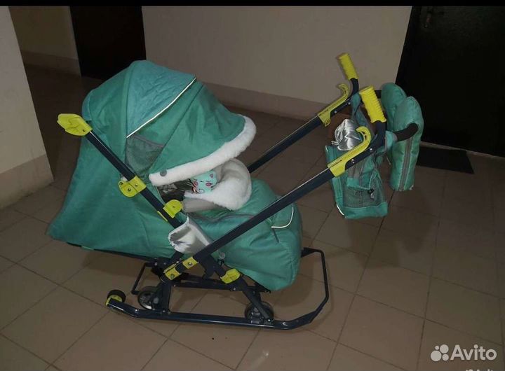 Санки коляска ника 7 3