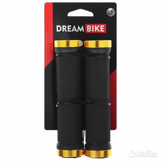 Грипсы Dream Bike 130 мм, lock on, 2 шт., посадочн