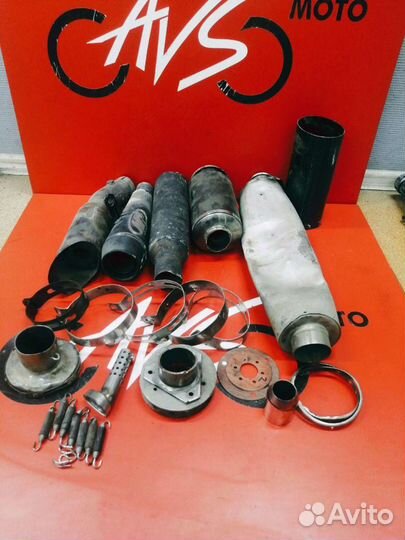 Глушителя под ремонт