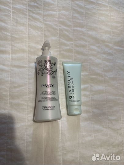 Бальзам очищающий Givenchy и молочко Payot