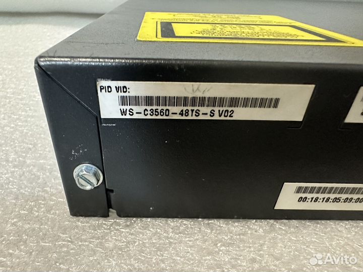 Коммутатор Cisco 3560