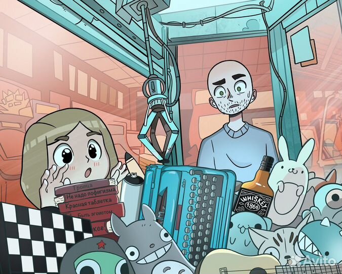 Рисунки на заказ арт иллюстрации