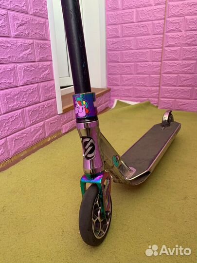 Трюковой самокат oxelo mf 3 6