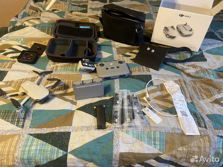 Квадрокоптер dji mini 2 fly more combo