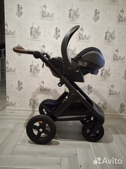 Коляска 3 в 1 stokke trailz