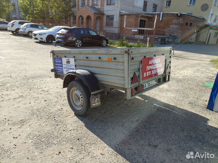 Прицеп легковой в аренду 24 часа