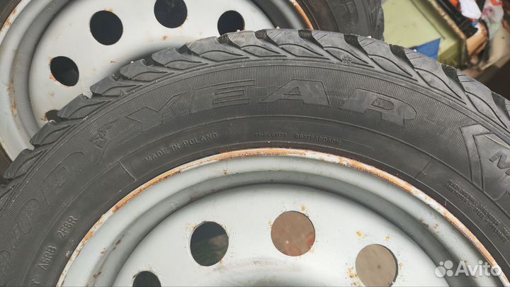 Goodyear 195 60 r15 зимние колёса Ford Fusion