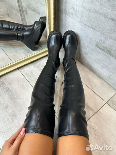 Ботфорты женские демисезонные