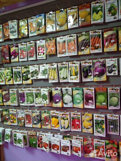 Семена цветов и овощей