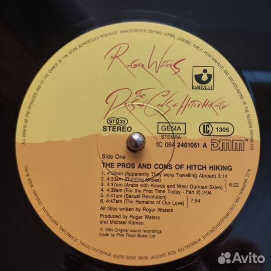 Roger Waters–The Pros And Cons Of Hitch Hiking
