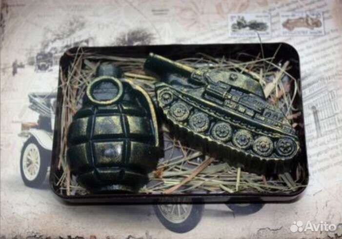 Мыло- подарок мужчине на 23 февраля