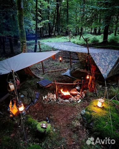 Тент туристический (навес, укрытие)