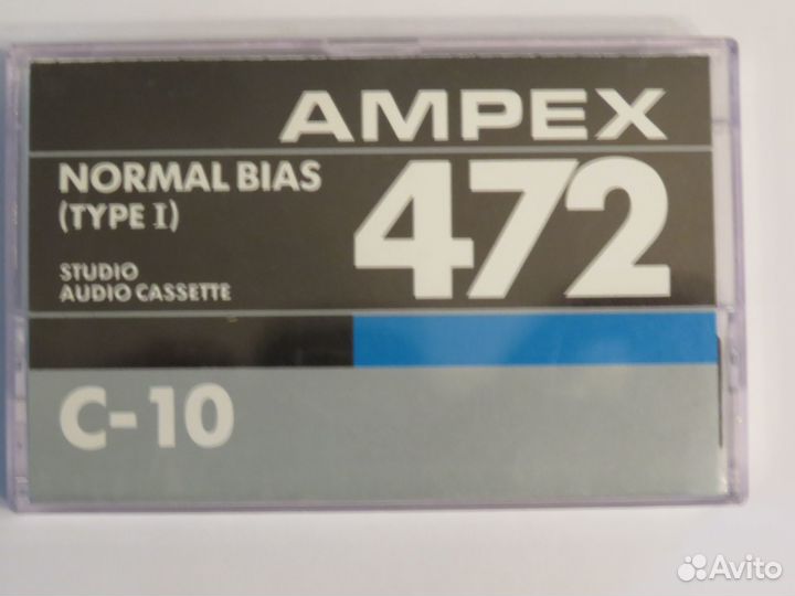 Аудиокассета ampex 472 C-10