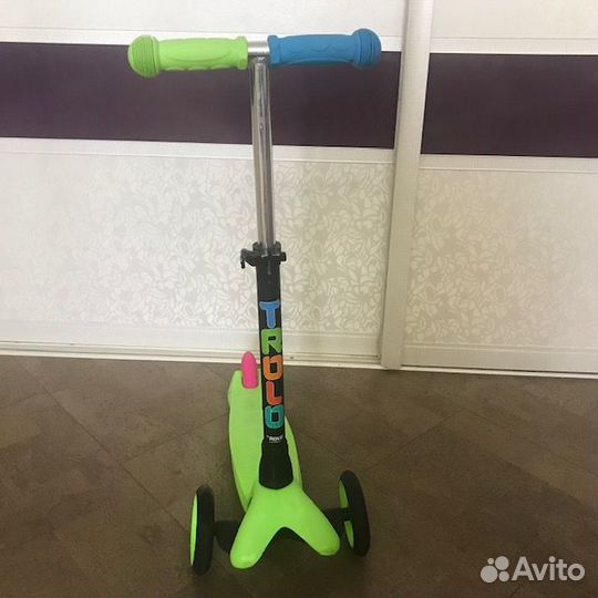 Самокат детский трехколесный trolo mini
