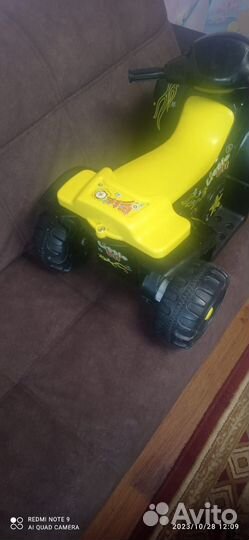 Детский электроквадроцикл бу
