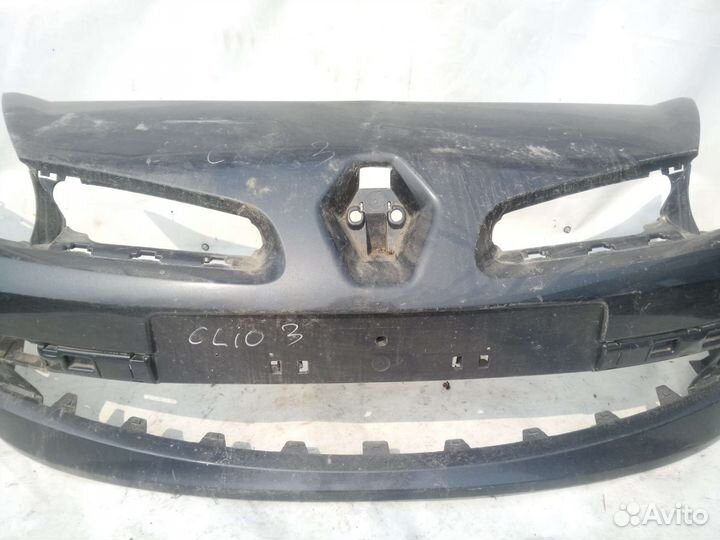 Бампер передний Renault Clio 2007