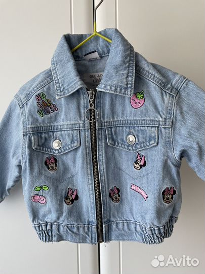 Джинсовая курта для девочки GJ