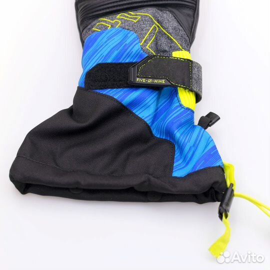 Перчатки 509 Range с утеплителем Blue/Hi-Vis F0700