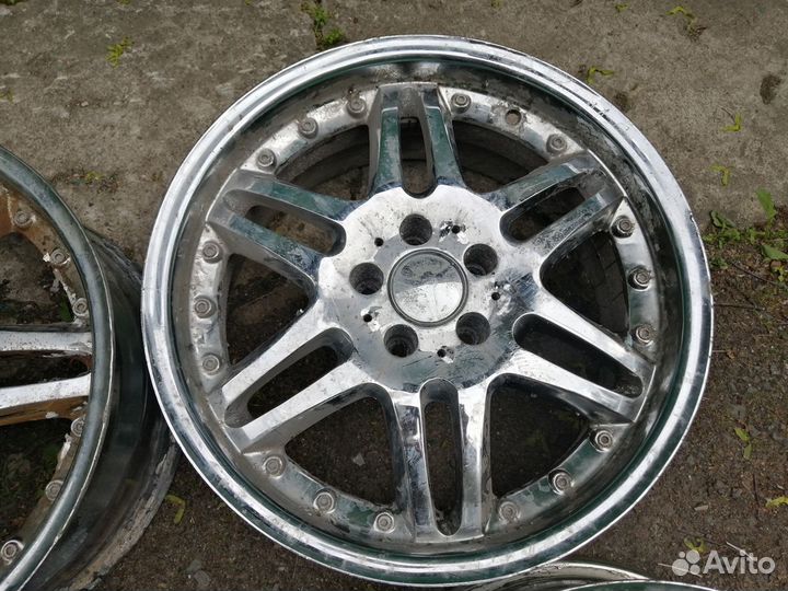 Литые диски R-18 на Мерседес S класс W140