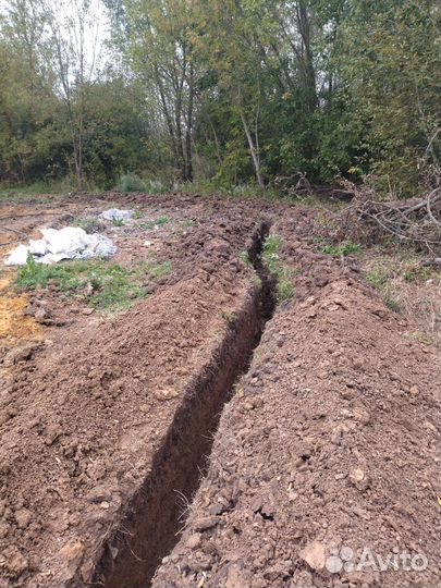 Услуги мини экскаватора-погрузчика