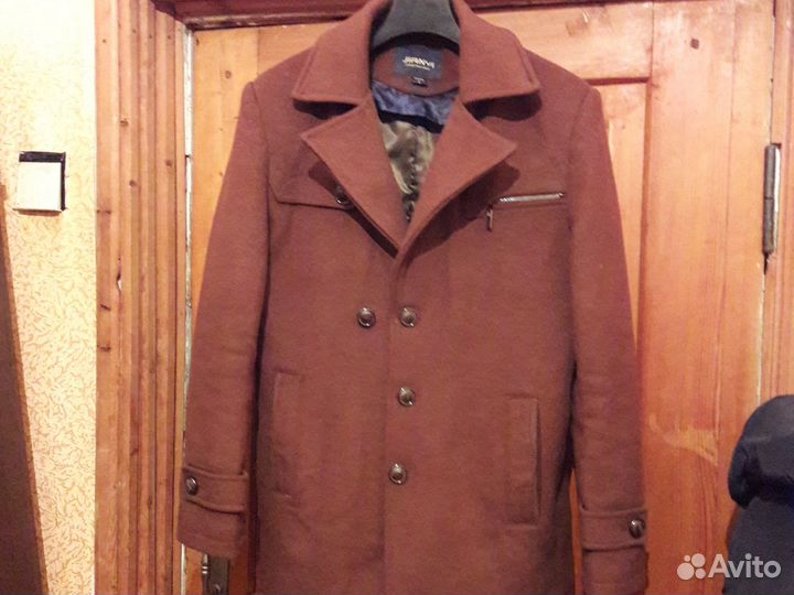 Полупальто мужское 46.шерсть