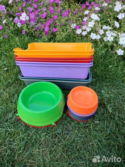 Миски и лотки для животных