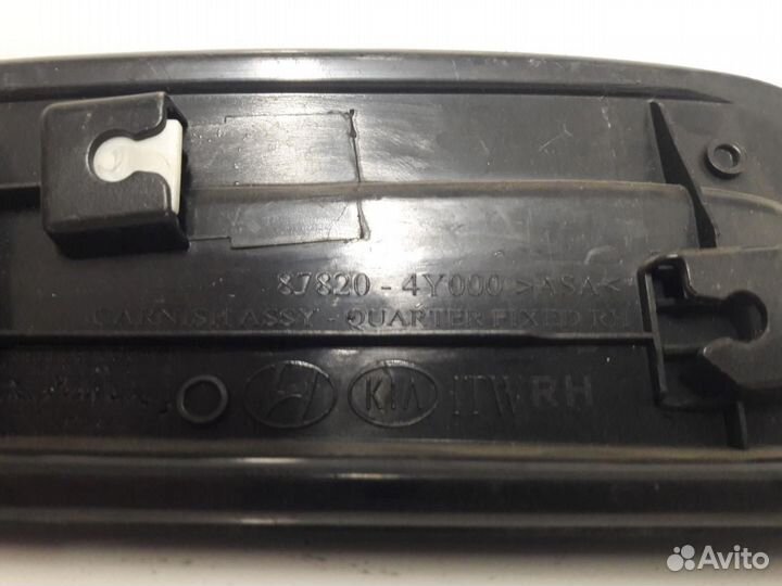 Накладка на дверь Kia Rio 3 UB 2011-2017